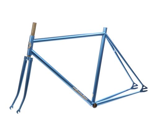 Milwaukee Bicycle Co. Cream City Frameset - 54cm - Metallic Steel Blue - Blem