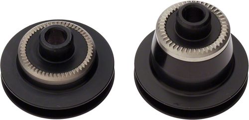 DT Swiss 15mm Thru Axle to 5mm QR conversion end caps for 2011+ 240 Centerlock hubs