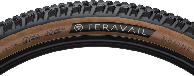 Teravail-Ehline-Tire---29-x-25-Tubeless-Folding-Tan-Light-and-Supple-TR2657-5