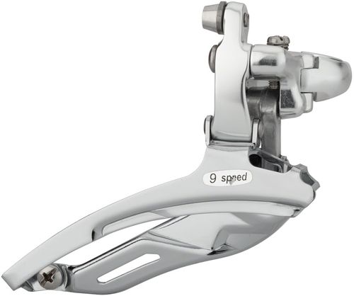 microSHIFT R539 Front Derailleur 9-Speed Triple 52/42/30, 28.6/31.8 Band Clamp, Shimano Compatible