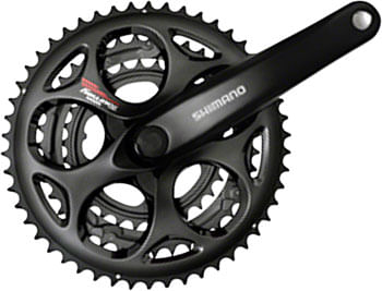 Shimano-Tourney-FC-A073-Crankset---170mm-7-8-Speed-50-39-30t-Riveted-Square-Taper-JIS-Spindle-Interface-Black-CR8051