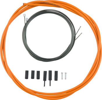 Shimano-Road-Optislick-Derailleur-Cable-and-Housing-Set-Orange-CA2429