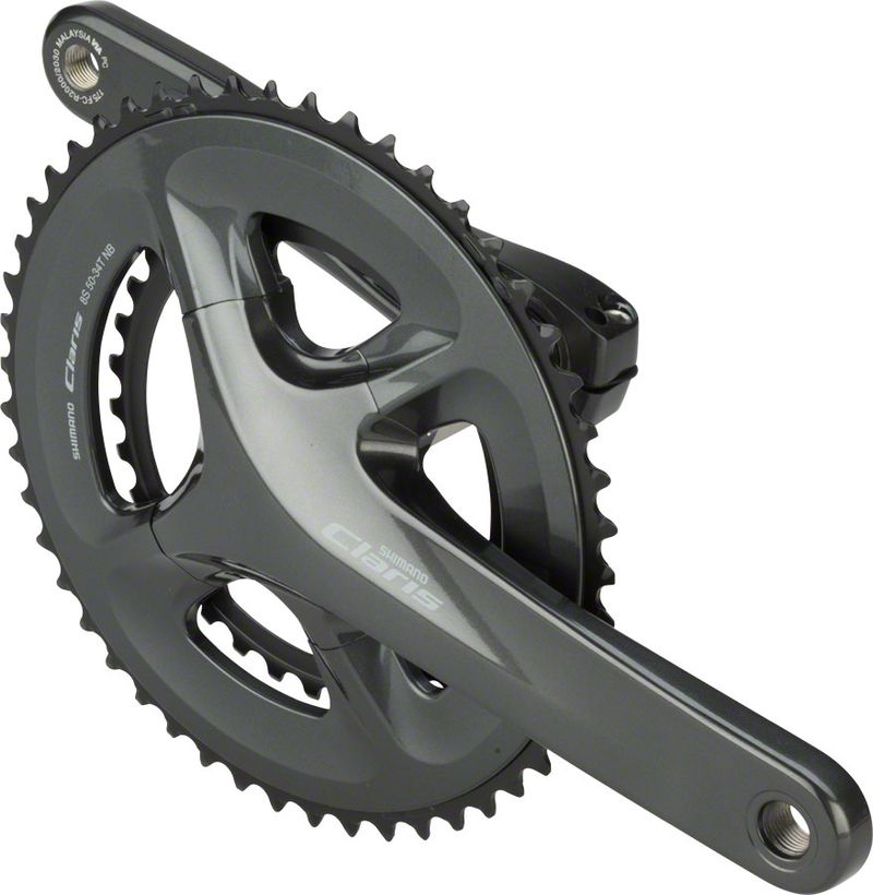 Shimano-Claris-FC-R2000-Crankset---175mm-8-Speed-50-34t-110-BCD-Hollowtech-II-Spindle-Interface-Black-CR2469-5
