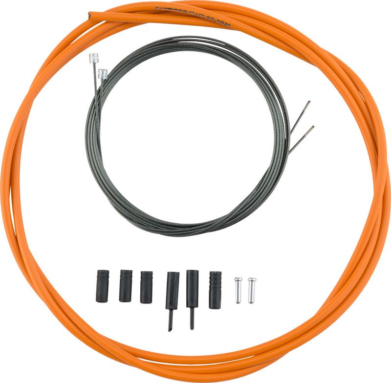 Shimano-Road-Optislick-Derailleur-Cable-and-Housing-Set-Orange-CA2429-5