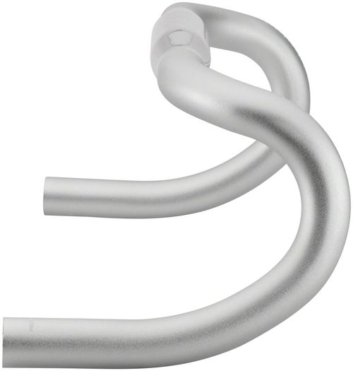 WHISKY No.7 12F Drop Handlebar - Aluminum, 31.8mm, 40cm,Silver