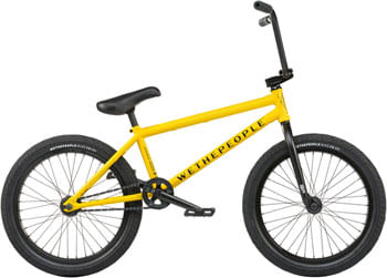 We The People Justice BMX Bike - 20.75" TT, Matt Taxi Yellow