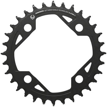 SRAM-X-SYNC-2-Eagle-E-MTB-Chainring---32t-94-BCD-Aluminum-Black-CR1027