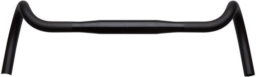 Salsa Cowchipper Deluxe Drop Handlebar - 31.8mm Clamp, 46cm Width, Aluminum, Black