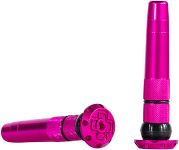 Muc-Off-Stealth-Tubeless-Puncture-Plugs-Tire-Repair-Kit---Bar-End-Mount-Pink-Pair-PK0010