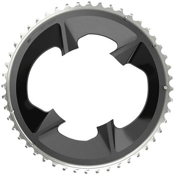 SRAM-Rival-2x12-Speed-Outer-Chainring---48t-107-BCD-Black-For-use-with-35t-Inner-CR1534