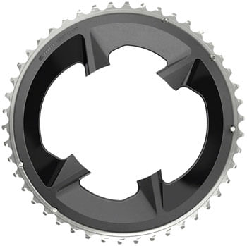 SRAM-Rival-2x12-Speed-Outer-Chainring---46t-107-BCD-Black-For-use-with-33t-Inner-CR1536