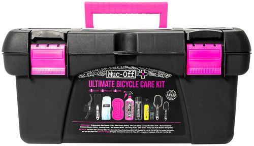 Muc-Off Ultimate Bicycle Cleaning Kit: Toolbox with 10 Pieces
