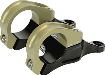 Renthal-Integra-II-Stem---45mm-31-8-Clamp----10-Direct-Mount-Aluminum-Black-Gold-SM2620