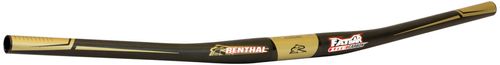 Renthal FatBar Lite Carbon Zero Rise Handlebar: 31.8mm, 0x780mm, Carbon
