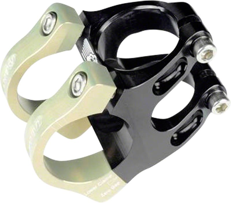 Renthal-Apex-35-Stem---31mm-318-Clamp----6-1-1-8--Aluminum-Black-Gold-SM2618-5