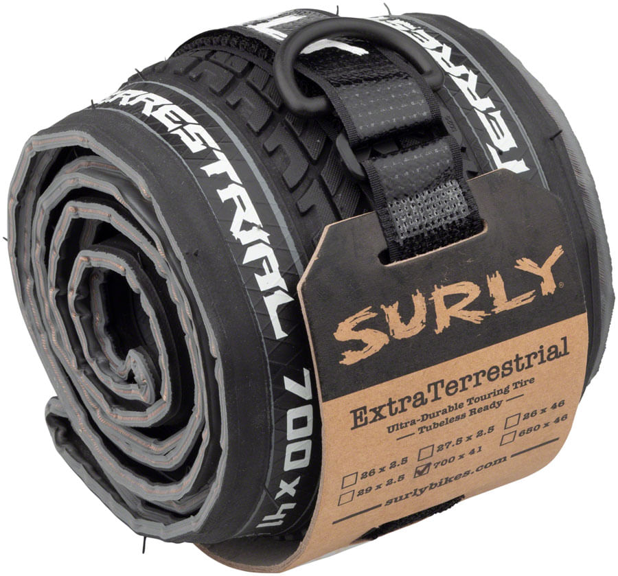 特売 Surly ExtraTerrestrial Tire - 700 x 41, Tubeless, Folding パーツ