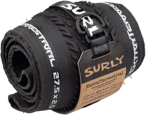 Surly ExtraTerrestrial Tire - 27.5 x 2.5, Tubeless, Folding, Black, 60tpi