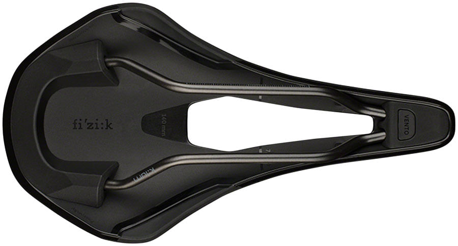 fizik フィジーク ARGO VENTO R3 140m Fizik Vento Argo R3 Saddle - Kium, Black, 140mm | FastStore PDP