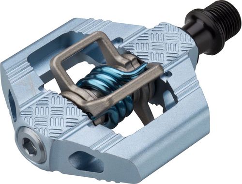 Crankbrothers Candy 3 Pedals - Dual Sided Clipless, Aluminum, 9/16", Slate Blue