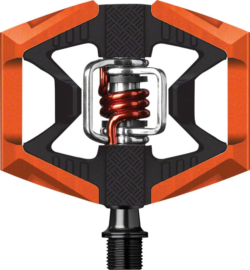 Crank-Brothers-Double-Shot-2-Pedals---Single-Side-Clipless-with-Platform-Aluminum-9-16--Orange-PD8271-5