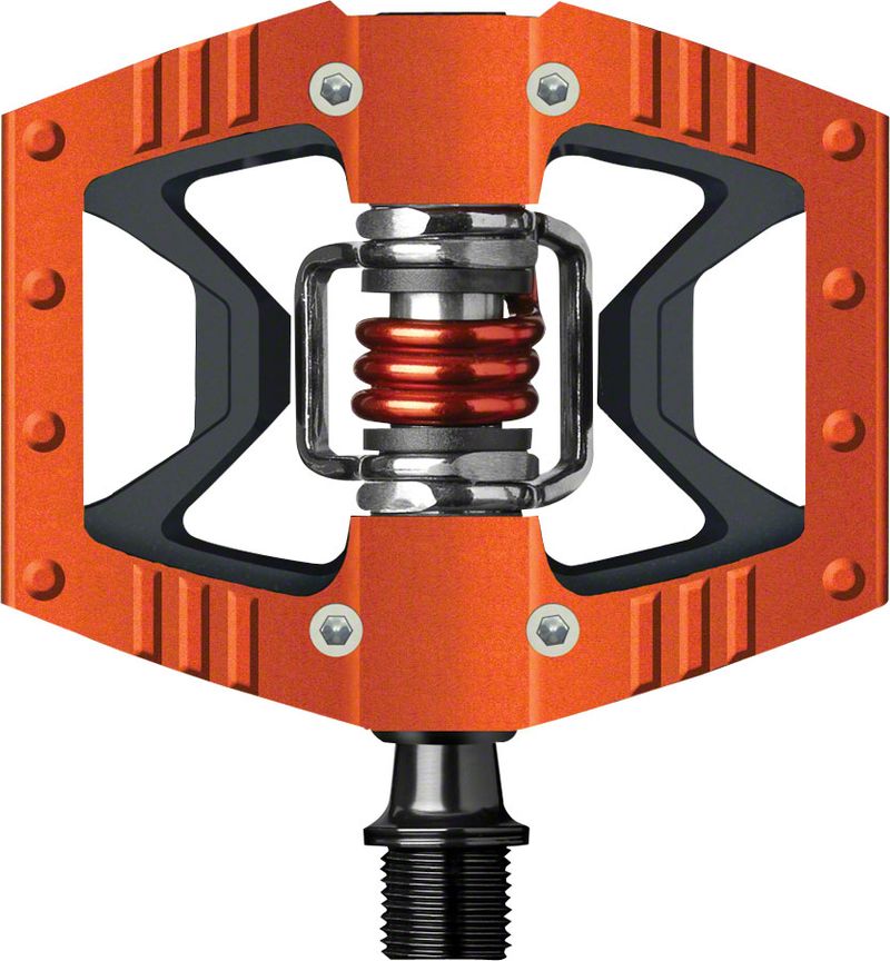 Crank-Brothers-Double-Shot-2-Pedals---Single-Side-Clipless-with-Platform-Aluminum-9-16--Orange-PD8271-5