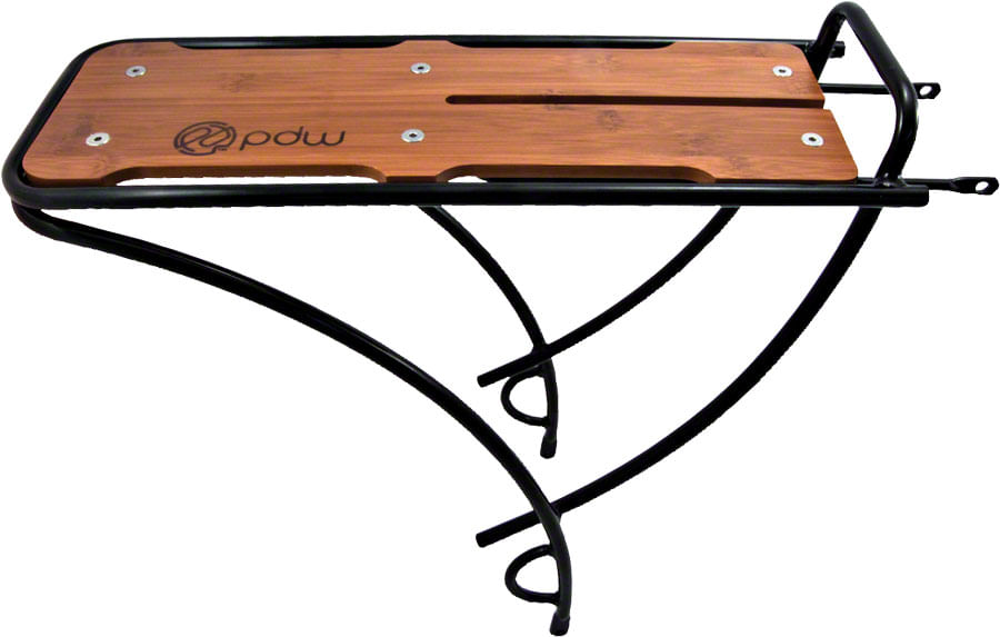 Portland Design Works Payload Rear Rack: Steel with Bamboo Deck ...