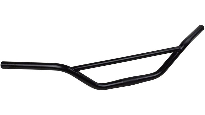 Velo Orange Klunker Handlebar - 25.4 45 Degree Sweep, 76mm Rise, 680mm  width, Black