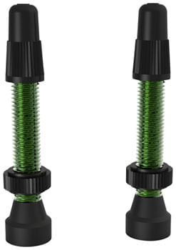 WTB-Aluminum-TCS-Tubeless-Valves--34mm-Green-Pair-PU1609