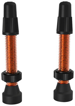 WTB-Aluminum-TCS-Tubeless-Valves--34mm-Orange-Pair-PU1610