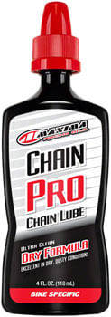 Maxima Racing Oils BIKE Chain Pro Dry Formula 4 fl oz, Drip