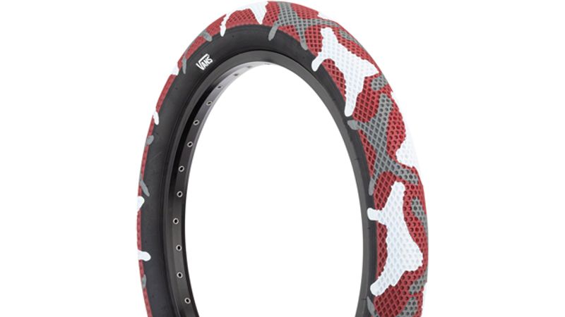 Red camo bmx tires sale