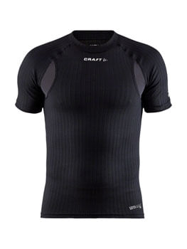 Craft-Active-Extreme-X-Crew-Neck-Base-Layer-Top---Black-Short-Sleeve-Men-s-Small-BL0773