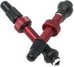 Industry-Nine-No-Clog-Aluminum-Tubeless-Valve-Stems-39mm-Red-Pair-TU0602