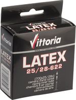 Vittoria-Latex-Tube--700-x-25-28-mm-48mm-Presta-with-Removable-Valve-Core-TU3402