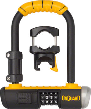 OnGuard-Combo-Mini-U-Lock---3-5-x-5-5--Combination-Black-Yellow-LK8201