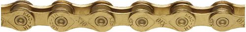 KMC X10 Chain - 10-Speed, 116 Links, Gold