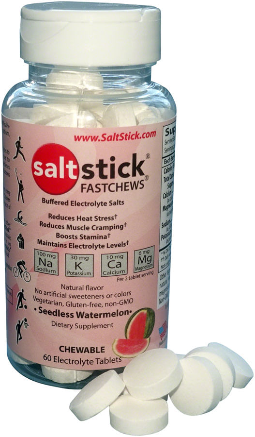 Saltstick-Fastchews-Chewable-Electrolyte-Tablets--Bottle-of-60-Seedless-Watermelon-EB0562-5
