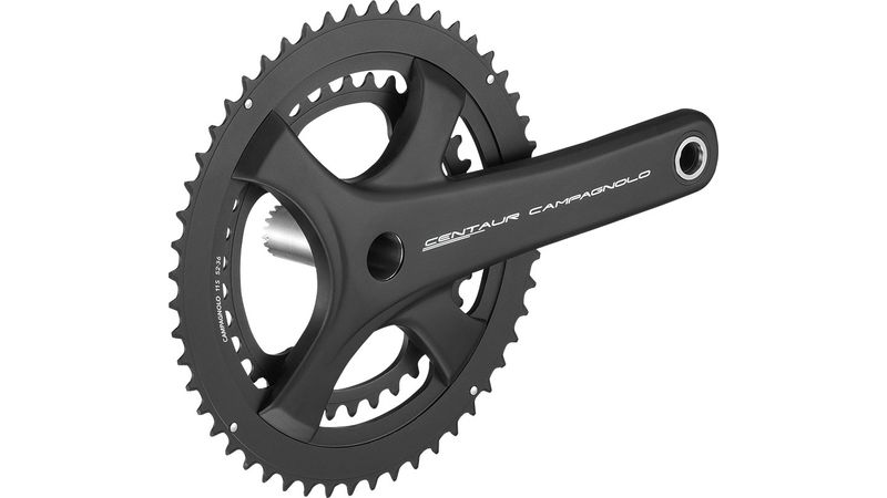 Campagnolo Centaur Crankset 175mm 11 Speed 50 34t 112 146 Asymmetric BCD Campagnolo Ultra Torque Spindle Interface Black