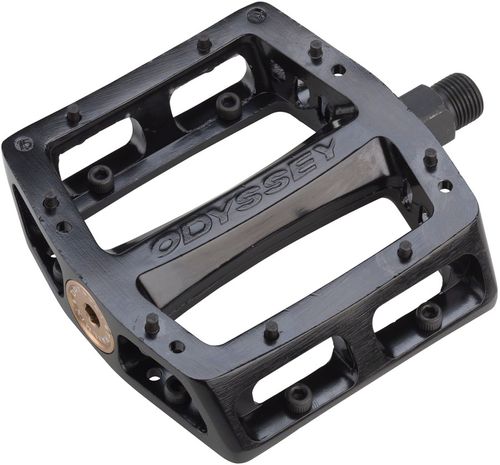 Odyssey Trailmix Pedals - Platform, Aluminum, 9/16", Black