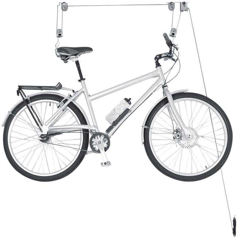 Delta-Deluxe-Bike-Ceiling-Hoist-Storage-Rack-with-Kayak-Canoe-Strapping-DS9018-5