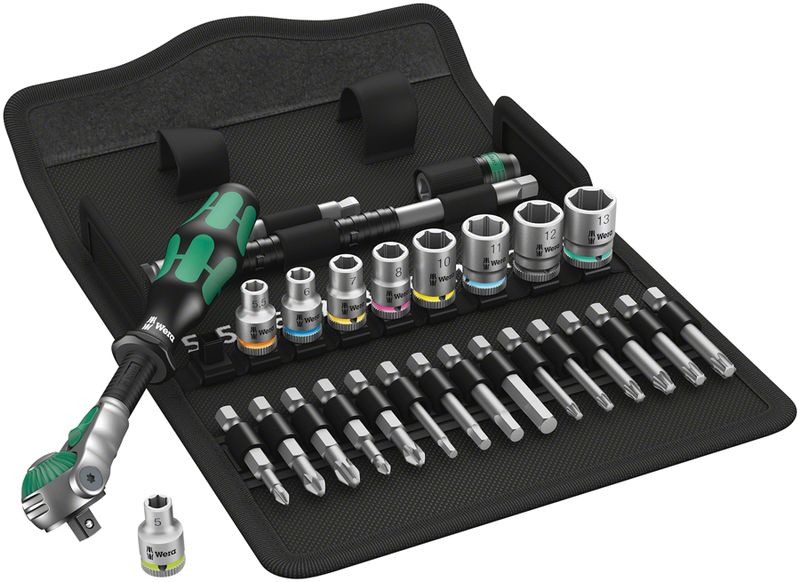 Wera-8100-SA-6-Zyklop-Speed-Ratchet-Set---1-4--Drive-Metric-TL0353-5