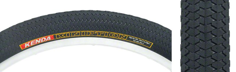Kenda-Kiniption-Tire---26-x-23-Clincher-Wire-Black-30tpi-TR5305-5