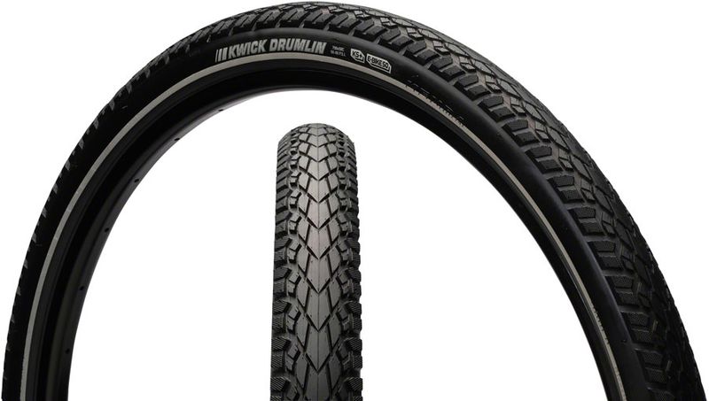 Kenda-Kwick-Drumlin-Tire---700-x-42-Clincher-Wire-Black-Reflective-60tpi-TR4002-5