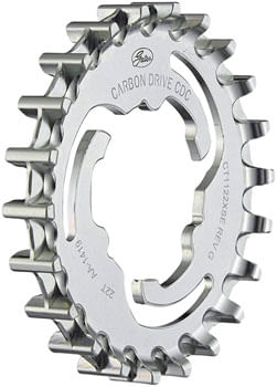 Gates Carbon Drive CDC CenterTrack 3-Lobe SureFit™ Rear Sprocket - 24t, Shimano/SRAM 3-Lobe, Gray