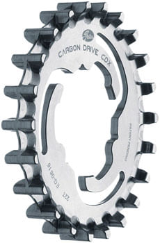 Gates Carbon Drive CDX Rear Sprocket for 3-Lobe SureFit™ - 22t, Silver