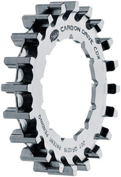 Gates Carbon Drive CDX:EXP Centerlock Rear Sprocket - 20t, Rohloff Splined, Silver