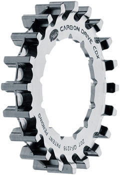 Gates Carbon Drive CDX:EXP Rear Sprocket for Rohloff Splined - 20t, Silver