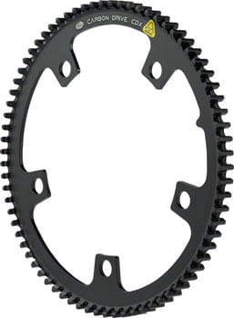 Gates Carbon Drive CDX CenterTrack Front Pulley 74T 5-bolt-130- BCD for Tandems-CR8026