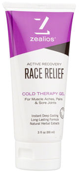 Zealios Race Relief Cold Therapy Gel - 3oz Tube