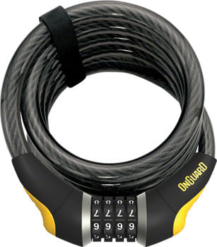 OnGuard-Doberman-Combo-Cable-Lock--6--x-15mm-Gray-Black-Yellow-LK8030